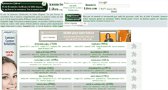 Desktop Screenshot of anunciolibre.com